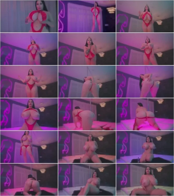 Goddess - Ultimate stripper J.O.I oiled up 07.09.2022 [FullHD 1080p] (Big Tits)