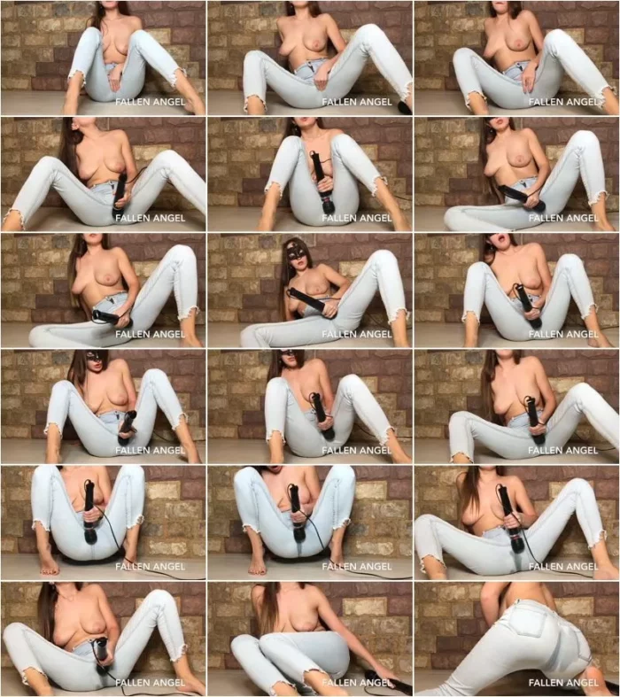Honey Luna - Squirting In Jeans [FullHD 1080p] (Dildo)