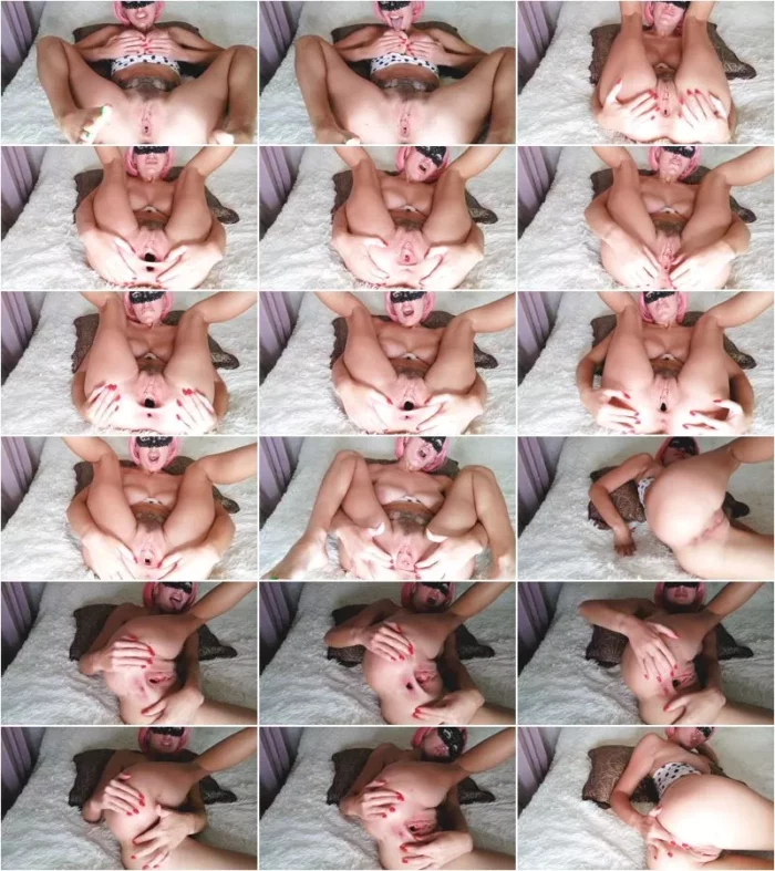 Honey Luna - Wide Gaping Stretched Holes [UltraHD/2K 1440p] (Dildo)