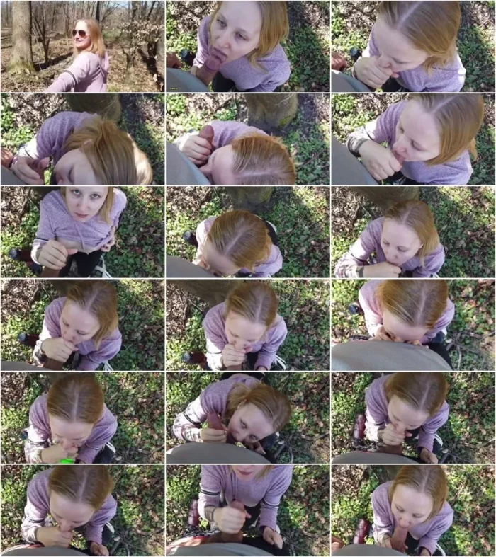 Marie Hardon - Spontaner User BlowJob im Park [FullHD 1080p] (MDH)