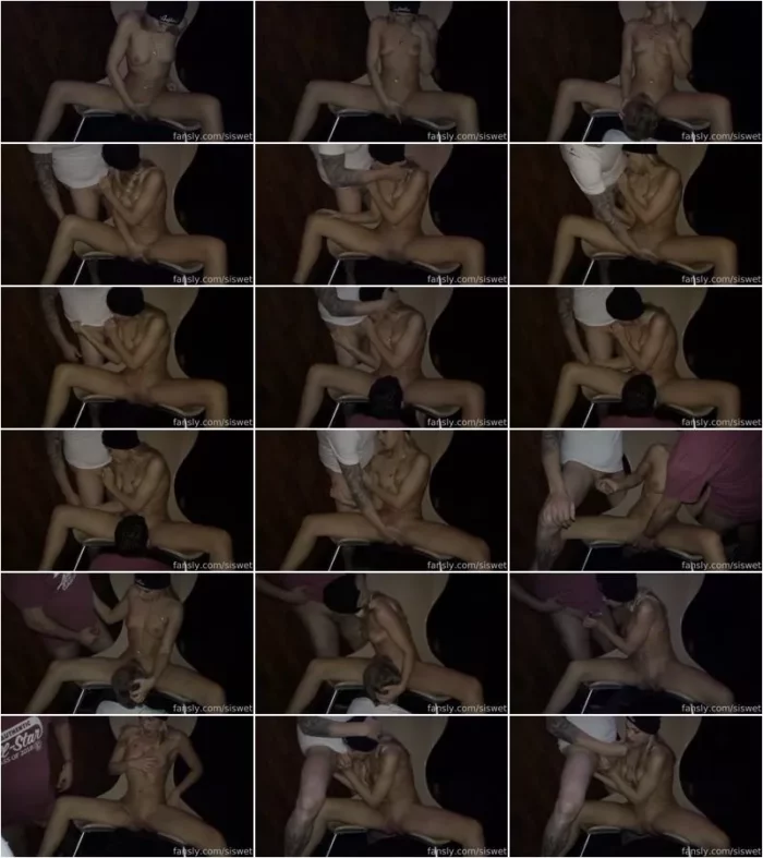 Siswet  - 01.12.2021 Full Videos Whoring and Sucking Cocks in the Darkroom Sexcinema Gloryhole 2 [FullHD 1080p] (Dildo)
