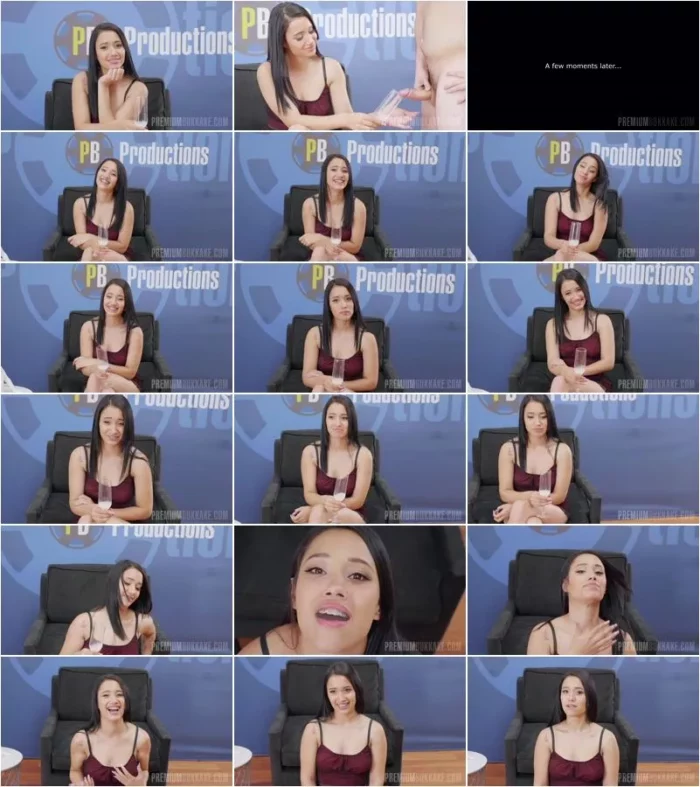 Lia Ponce #3 - Interview before Bukkake 10.08.2022 [FullHD 1080p] (Bukkake)
