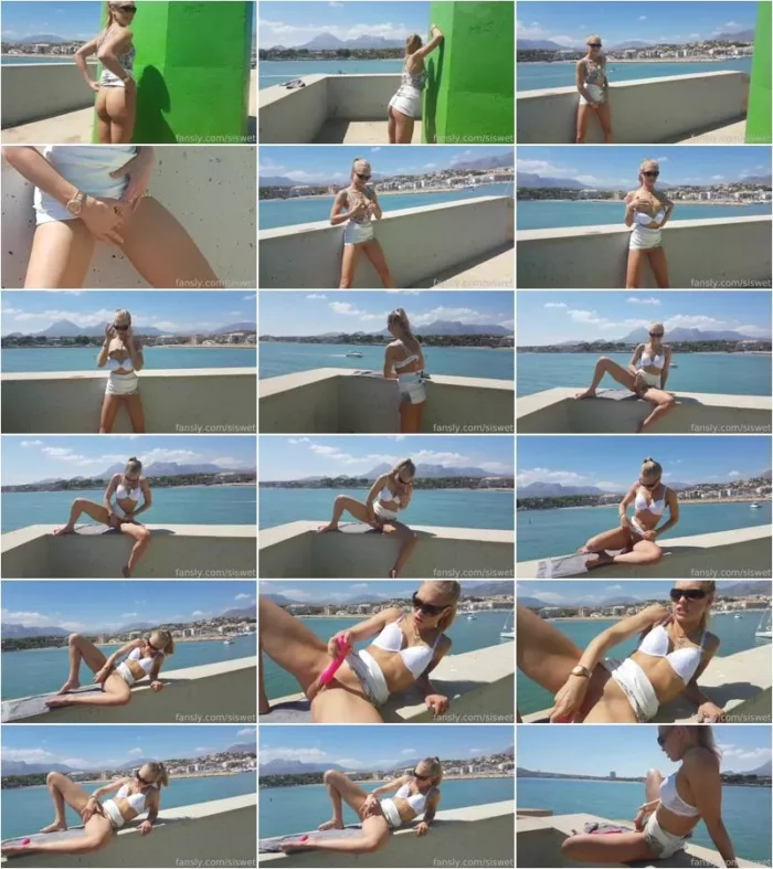 Siswet  - 22.08.2021 I am a Exhibisionist, i love to play outdoor 3 [UltraHD/4K 2160p] (Dildo)