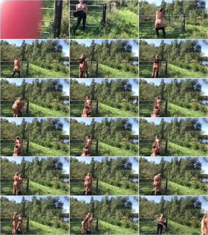 Siswet  - 22.08.2021 Outdoor Videos Sucking Dick and Eating pussy Outdoor 2 [SD 480p] (Dildo)