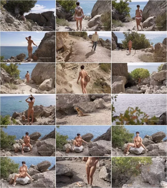 Naughty Lada - Hike, rocks and fox [UltraHD/4K 2160p] (Milf)