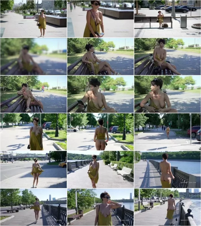 Naughty Lada - Just a flasing [UltraHD/4K 2160p] (Milf)