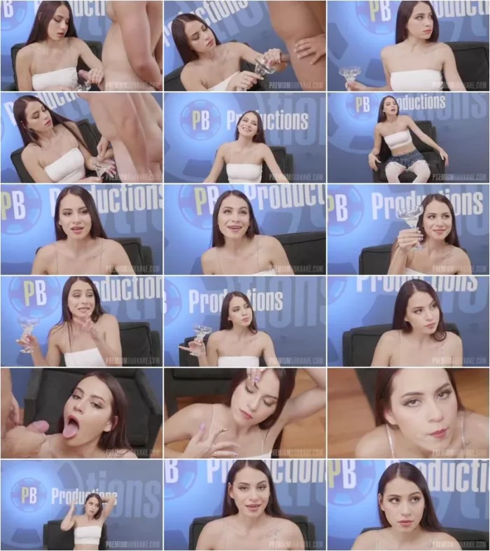 Michele Anderson #1 - Interview before Bukkake 31.08.2022 [FullHD 1080p] (Bukkake)