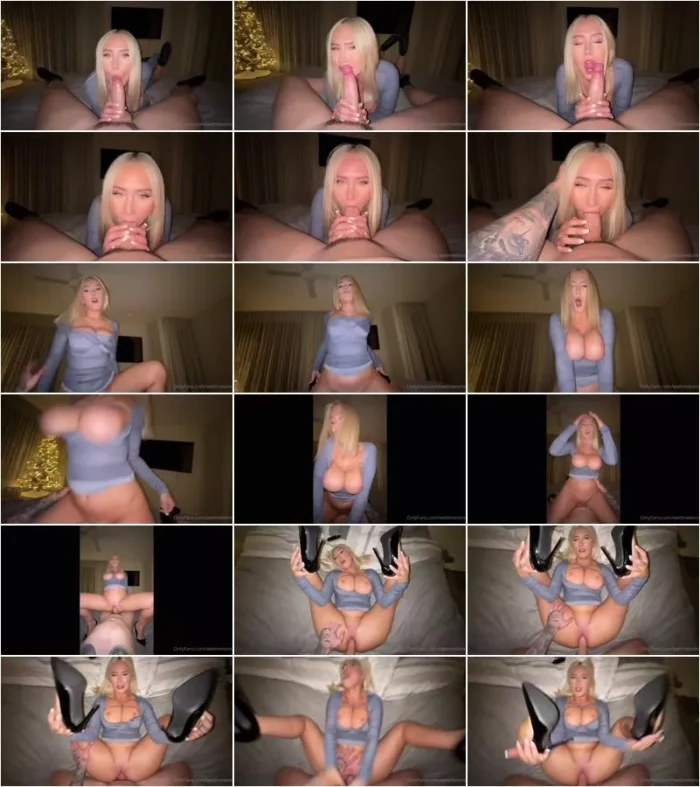 Wettmelons -  PPV Full Face Sex Tape In Heels [FullHD 1080p] (Big tits)