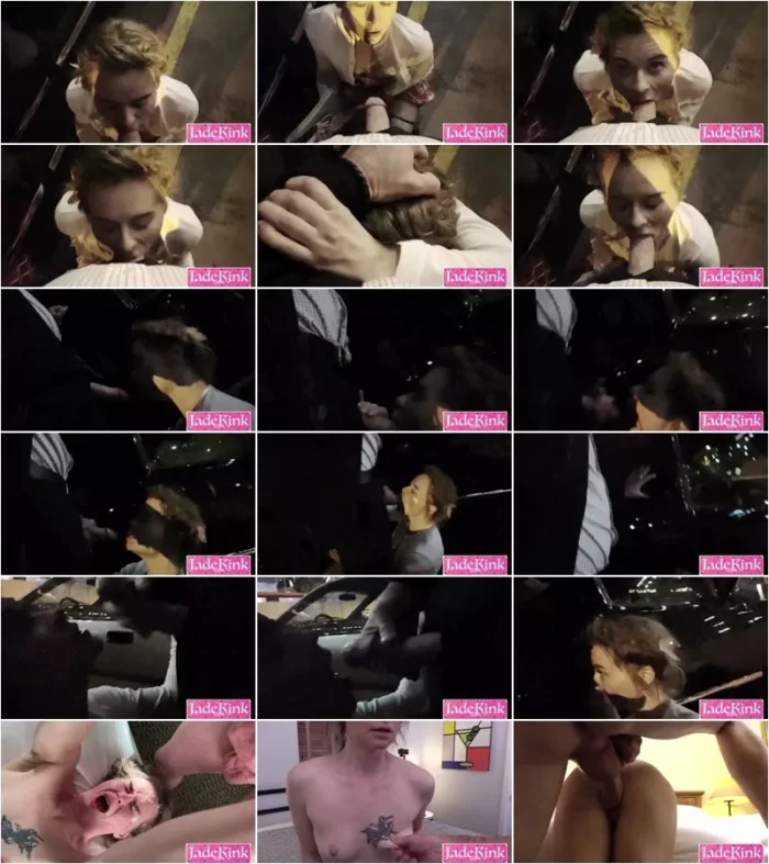 Jade - Public cumshot for a cheap slut [FullHD 1080p] (Jadekink)