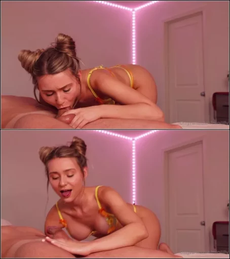 Minililly - First BJ Video With Face [FullHD 1080p] (Blowjob)
