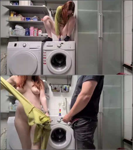 FinaFoxy - ERWISCHT - Vom Nachbarn im Waschkeller gefickt [FullHD 1080p] (MDH)