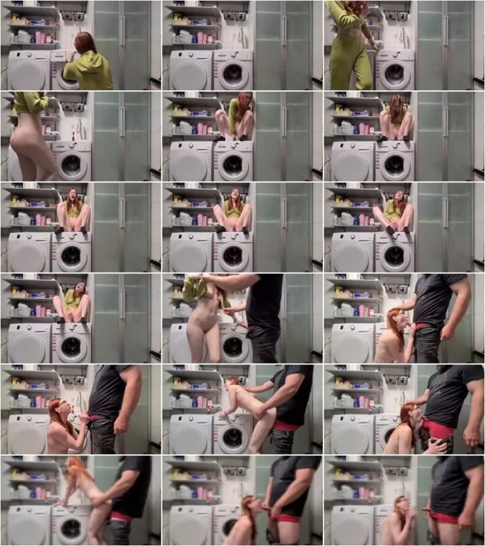 FinaFoxy - ERWISCHT - Vom Nachbarn im Waschkeller gefickt [FullHD 1080p] (MDH)
