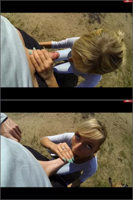 SamAngel - Speed-Blow mit Freier am Badesee blank mit Schlucken [FullHD 1080p] (MDH)