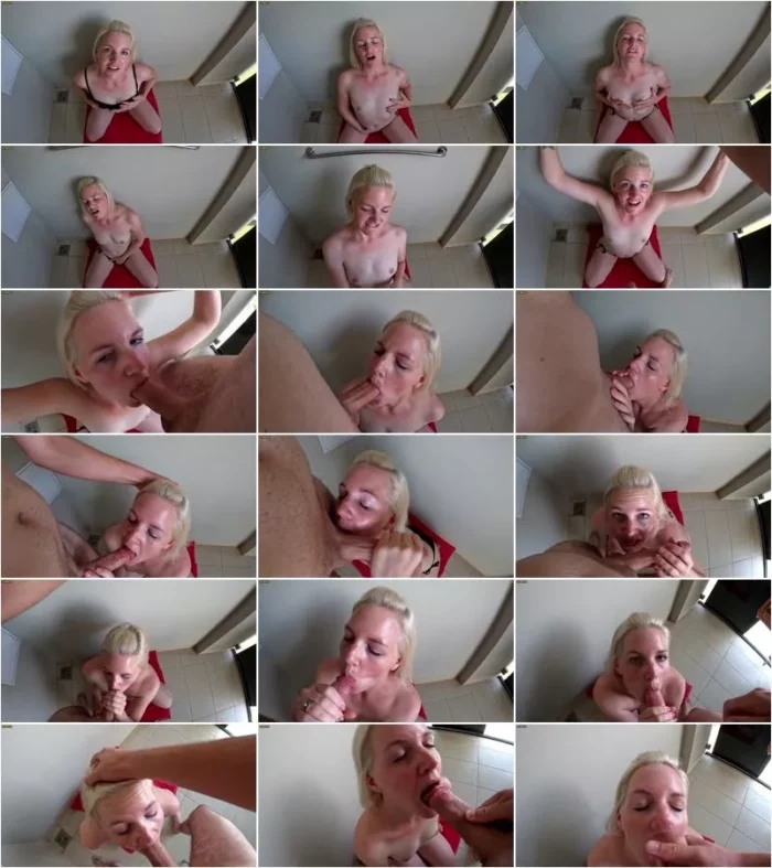 DirtyBritney - Balkonaction mit Gesichtsbesamung [FullHD 1080p] (MDH)