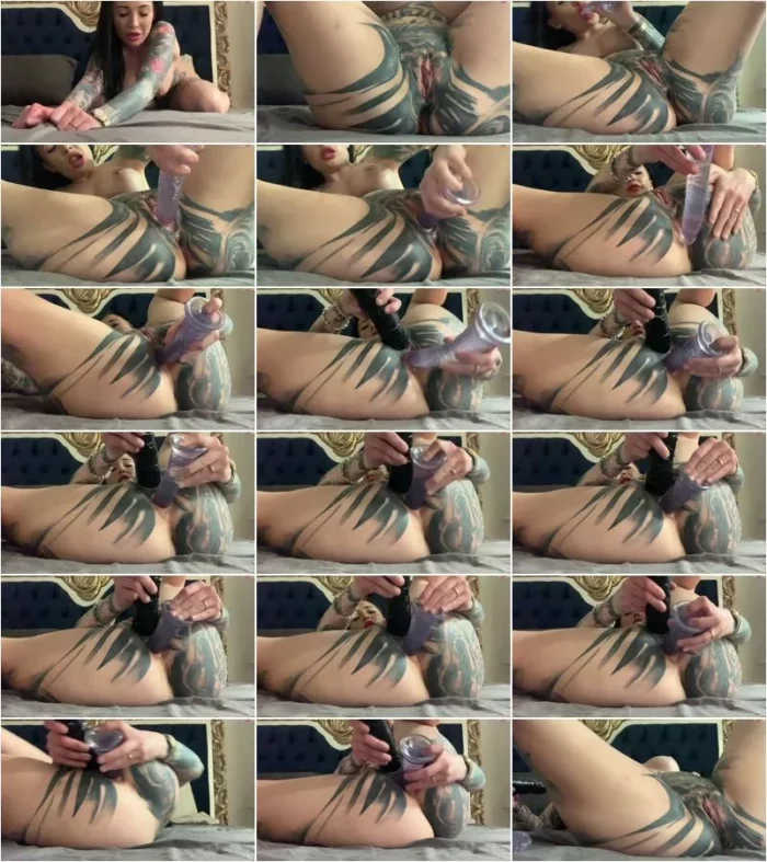 JennaSwhite - Ich habe meine vollt ttowierte Fotze mit 2 Dildos gefickt [FullHD 1080p] (MDH)