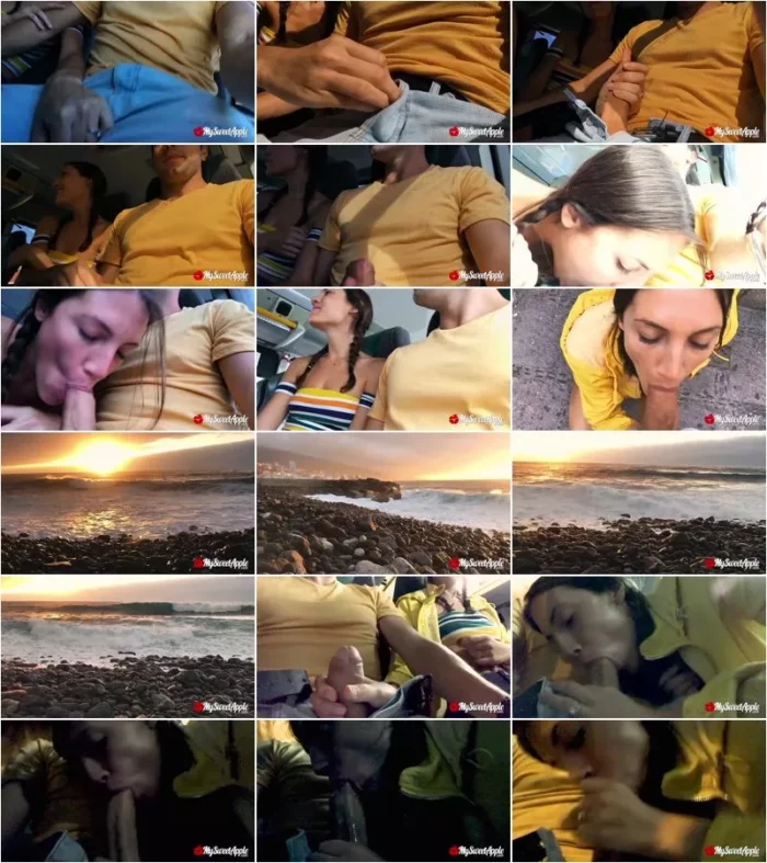 MySweetApple - 22 11 19 risky public blowjob in a bus [FullHD 1080p] (Amateur)