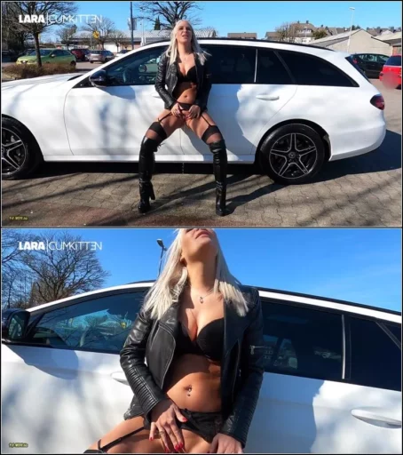 Lara-CumKitten - PUBLIC STRAPS pss - Bitte leck meine nasse pssfotze [FullHD 1080p] (MDH)