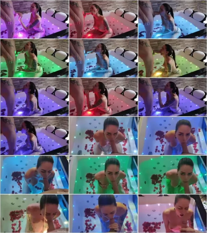 Noradevot - Geiler Blowjob im Whirlpool [HD 720p] (MDH)