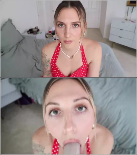 Tatum Christine - Mommy JOI And Blowjob [HD 720p] (Milf)