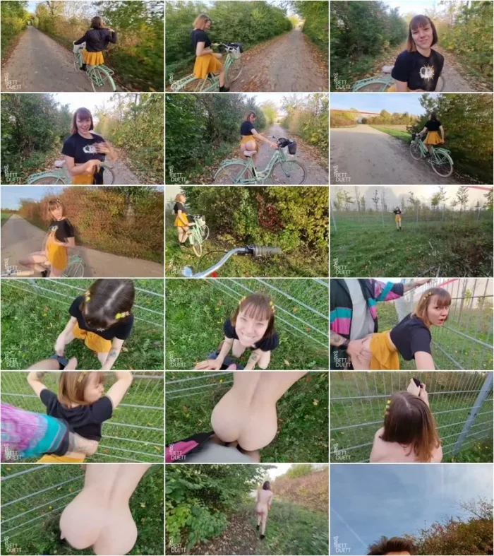 BettDuett - UNCUT - Fahrrad Fick Tour mit meiner Freundin [FullHD 1080p] (MDH)