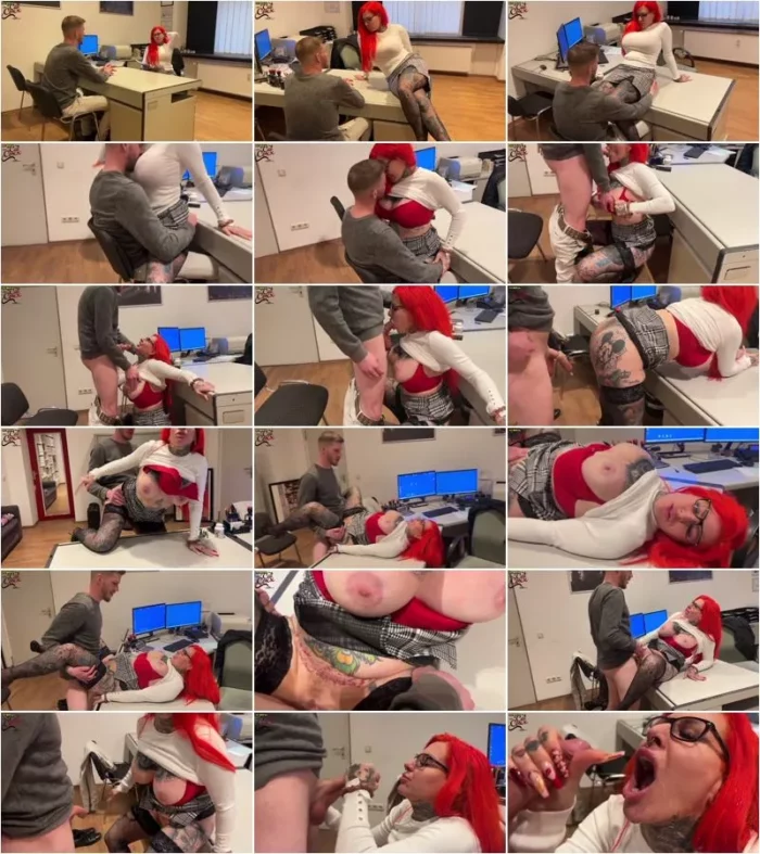 Cat-Coxx - Bewerbungsgespr ch mit Sascha 19 bekommt er die Lehrstelle [FullHD 1080p] (MDH)