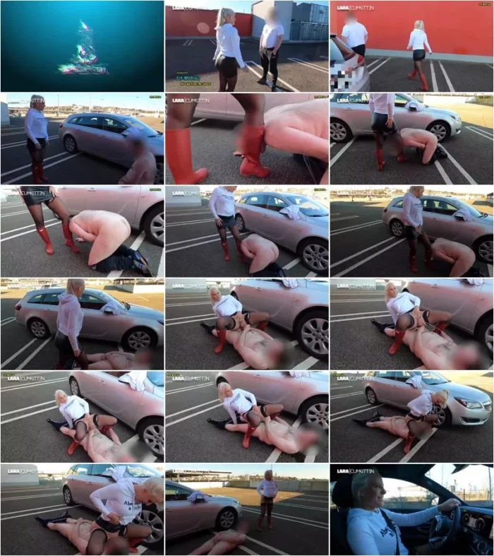 Lara-CumKitten - Spontaner pss und GO - devoten Leck Sklaven public VOLLGEpssT [FullHD 1080p] (MDH)