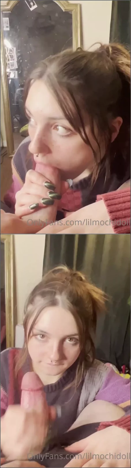 Lilmochidoll - Blowjob [UltraHD/2K 1920p] (Amateur)