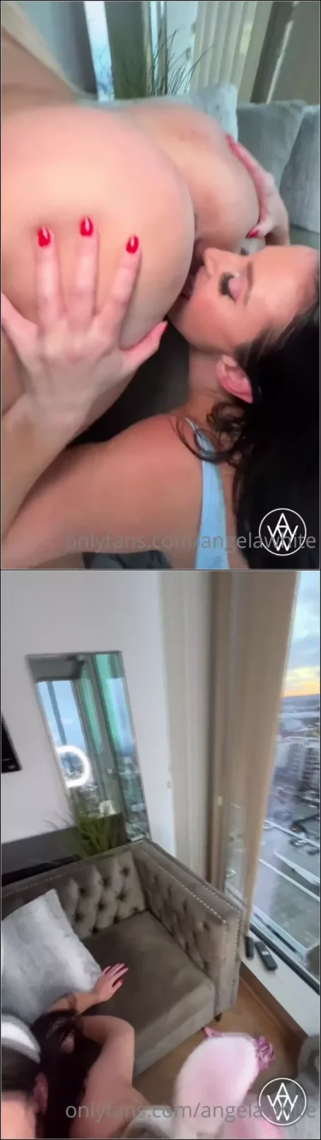 Angela White - Slutty Bunny Threeway With Stella Andrews [UltraHD/2K 1920p] (Interracial)