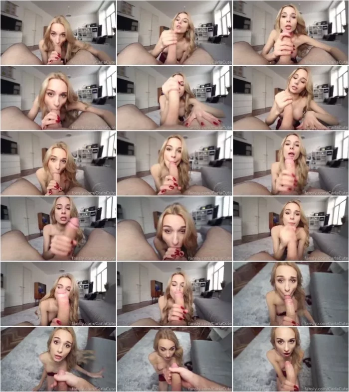 CarlaCute - My sweet blowjob with your eyes 04.02.2023 [UltraHD/4K 2160p] (Amateur)