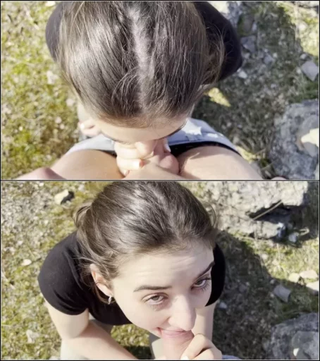 LeahSnuSnu - Blowjob an fremden Wanderer - Bin ich eine Hobbyhure [FullHD 1080p] (MDH)