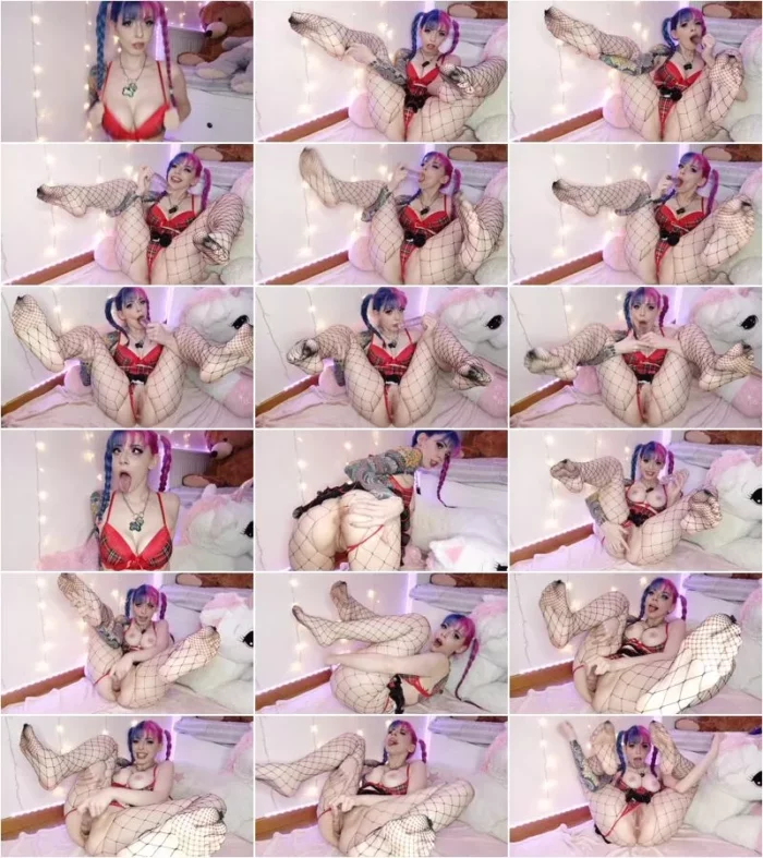 PuppyGirlfriend - Ahegao Slut Hard Deepthroat Anal Feet [FullHD 1080p] (Dildo)