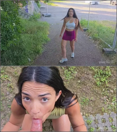 Nuria Millan - Diego Nuria Public Piss Drinking 2 (01.08.2025) [FullHD 1080p] (Piss)