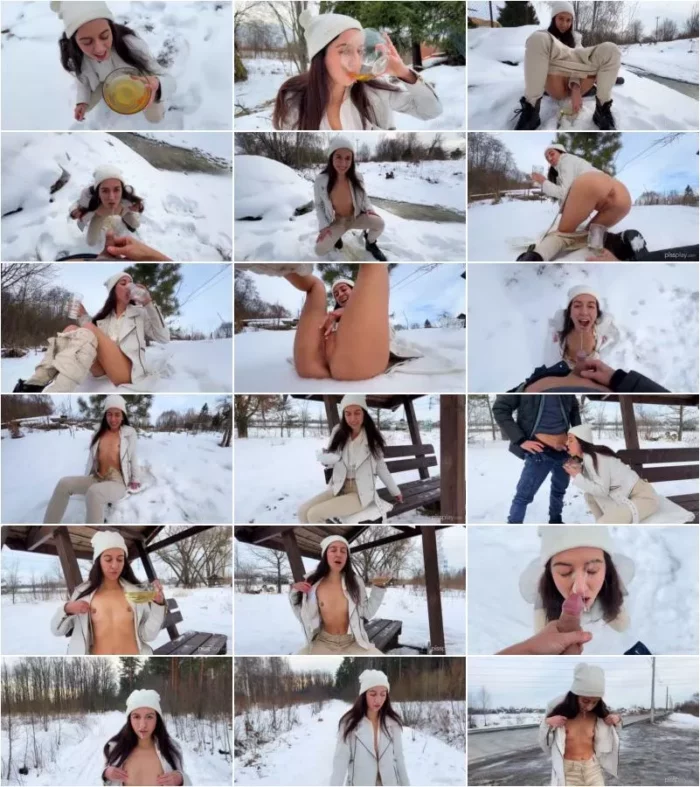 Katty West - Katty In The Snow 21.03.2025 [FullHD 1080p] (Piss)
