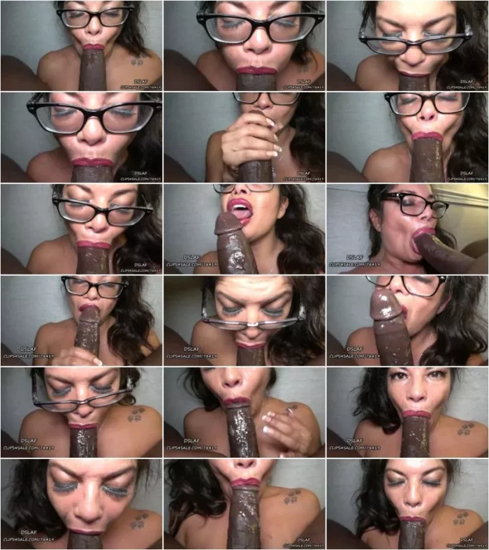 Dick Sucking Lips And Facials - DSLAF - Latina-Asian Milf With DSLs Sucks BBC [FullHD 1080p] (Clip4Sale)