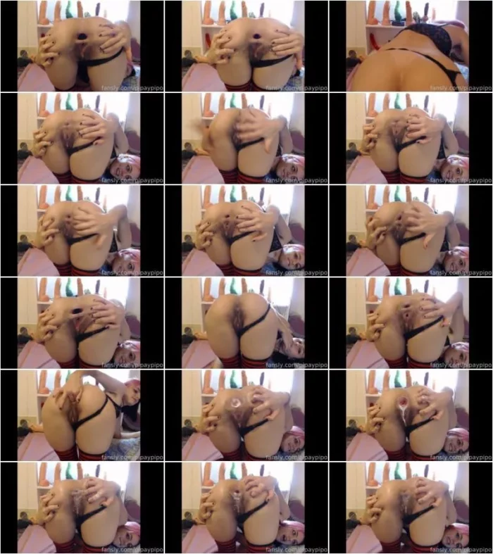 Pipaypipo - Extreme Anal Video 194 Part 1 (2021-2024) [FullHD 1080p] (Dildo)