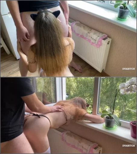 Dvabitch - Susses amateur-college-madchen gibt blowjob und kommt in ihre muschi [FullHD 1080p] (MDH)