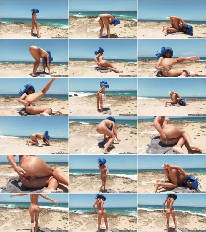 Hotkinkyjo - Enema full of colors, anal fisting and prolapse on the beach by Hotkinkyjo 01.06.2025 [FullHD 1080p] (Anal Fisting)