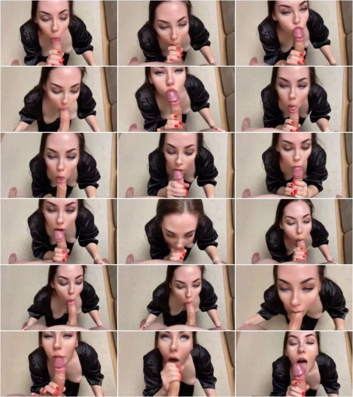 mirallise - Mein susses madchen bekommt sperma auf ihr gesicht - Blowjob mit roten Nageln [FullHD 1080p] (MDH)