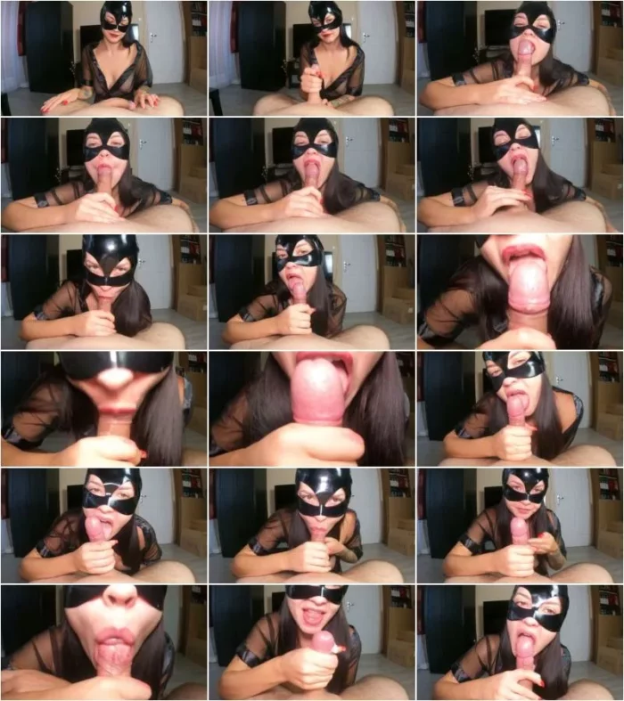 SheylbyShow - Heisse MILF ist leidenschaftlicher blowjob mit rotem lippenstift [FullHD 1080p] (MDH)