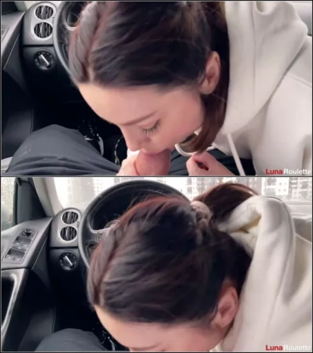 lunaroulette_real - Im auto auf dem Parkplatz gelutscht [FullHD 1080p] (MDH)