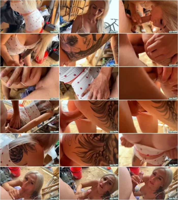 Lisa_Sophie - Riskanter Public Fick im Schuppen und der Nachbar war direkt daneben [FullHD 1080p] (MDH)