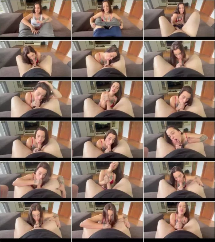 Luna_Lynn - Wenn das mein ex sieht - Mein 1.BLOWJOB vor der Kamera [FullHD 1080p] (MDH)