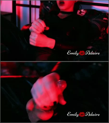 Emily Adaire TS - Second Skin Leather TS Cums [FullHD 1080p] (Trans)