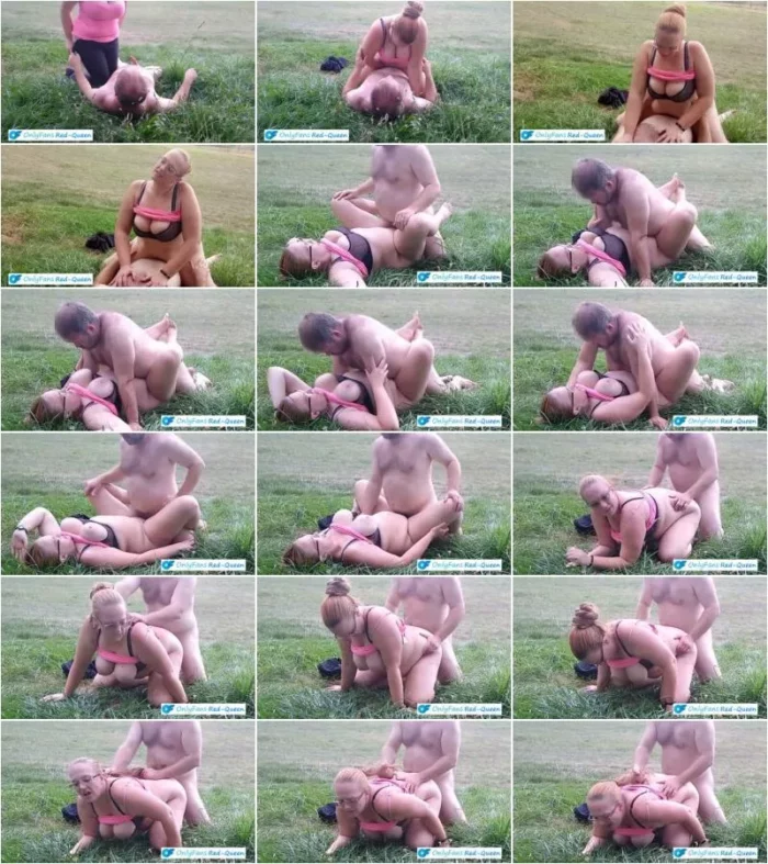 Red-Queen - Outdoor-sex auf dem gras mit rothaarigem landmadchen MILf mit dicken titten [FullHD 1080p] (MDH)