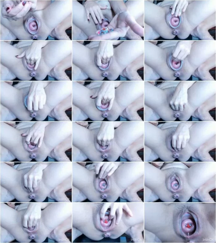 Alisson_Punk - Cervix extrem metiendo chinches [FullHD 1080p] (Dildo)