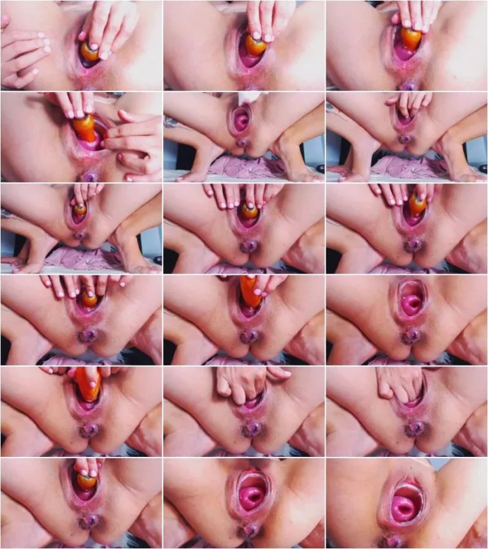 Alisson_Punk - Vegetables in my cervix [FullHD 1080p] (Dildo)