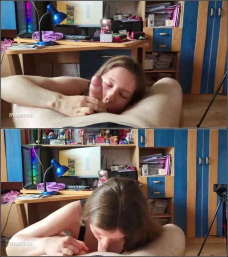 Dvabitch - Heisse amateur brunette leckt typen zungenanal - Gesichtsfick und Gesichtsbesamung [FullHD 1080p] (MDH)