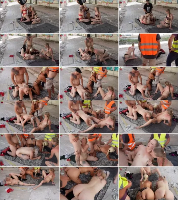 Lea_Kirsch - Sperma-Overkill - LOST PLACE AO Gangbang - WERKSCHUTZ BESTRAFT UNS gnadenlos BLANK [FullHD 1080p] (MDH)