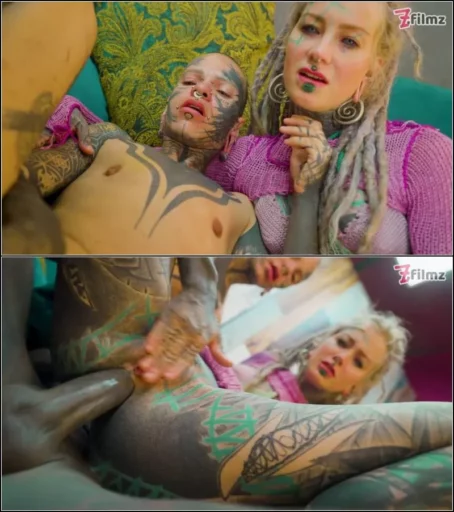 7-Filmz - Dark verlasst zum ersten mal porno mit stark tatowierten paar - Gesichtsbesamung [HD 720p] (MDH)