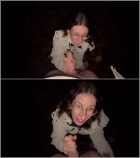 Emmasweetsugar - Abgeschleppt vom Weihnachtsmarkt - Erster Blowjob und dann noch mit einem verheirateten Mann [FullHD 1080p] (MDH)